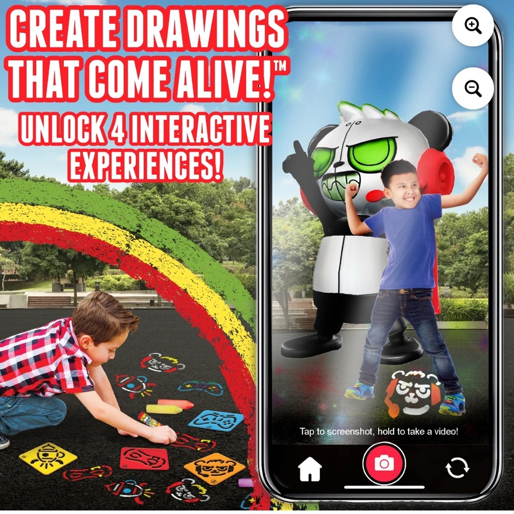 Interactive Chalk Set - Multicolor - Picture 3 of 7